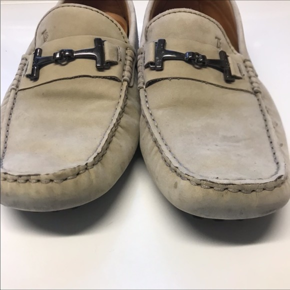 Tod’s Gommino Drivers Loafers Size 40 Off-White main image 8